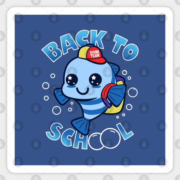 Back to School (of fish) Sticker by Originals by Boggs Nicolas